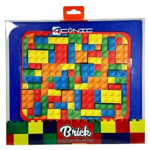 Aconic Brick Computer Mouse Pad Building Block Design Colorful AC-IMMP-BK New